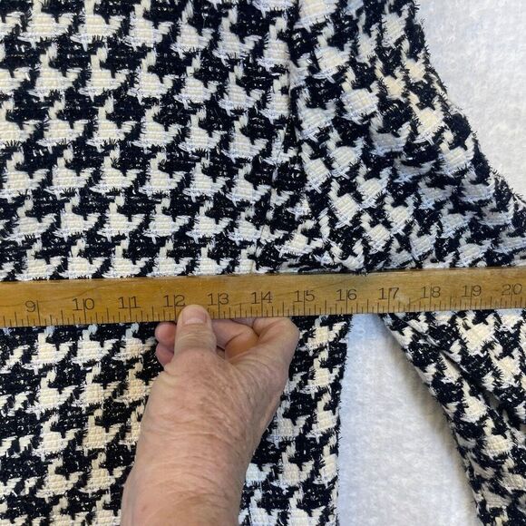 Veronica Beard Black and White Houndstooth Blazer sz 4 - Picture 7 of 14